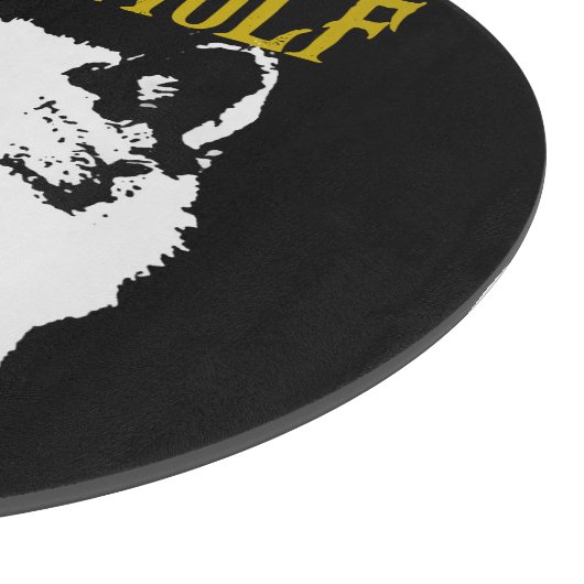 Lone Wolf Male Sigma Modern Minimalist Snijplank (Hoek)