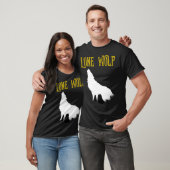 Lone Wolf Male Sigma Modern Minimalist T-shirt (Unisex)