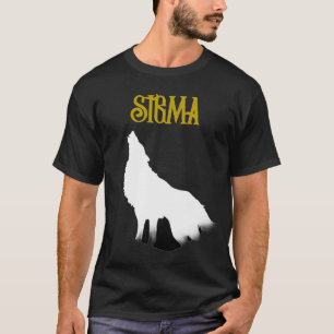 Lone Wolf Male Sigma Modern Minimalist T-shirt
