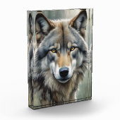 Lone Wolf Motivatie Inspirerend kunst Fotoblokken (Links)