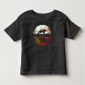 Lone Wolf onder de volle maan Kinder Shirts (Voorkant)