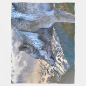 LONE WOLF OVERLORD VAN VRIJHEID FLEECE DEKEN (Voorkant)