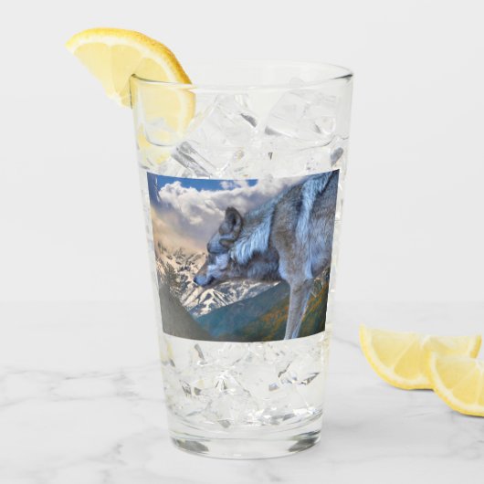 LONE WOLF OVERLORD VAN VRIJHEID GLAS (Voorkant ijs)