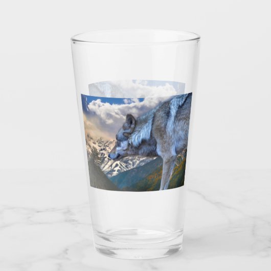 LONE WOLF OVERLORD VAN VRIJHEID GLAS (Voorkant)