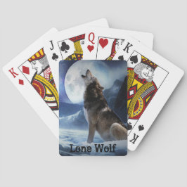 Lone Wolf Poker speelkaarten