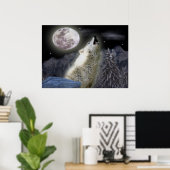 Lone wolf poster (Thuiskantoor)