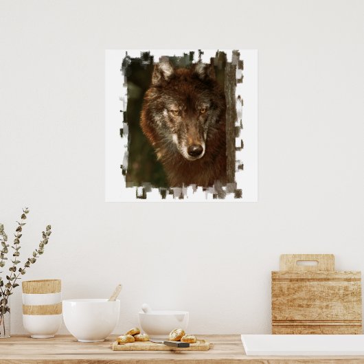 Lone Wolf Poster (Keuken)
