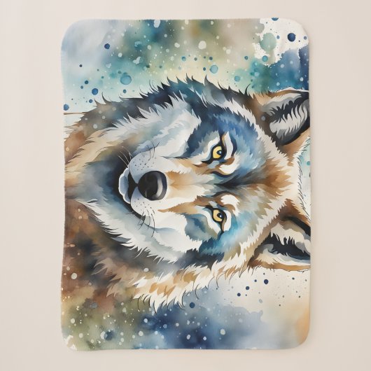 Lone Wolf Sherpa Deken (Voorkant)