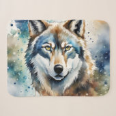 Lone Wolf Sherpa Deken (Voorkant (horizontaal))