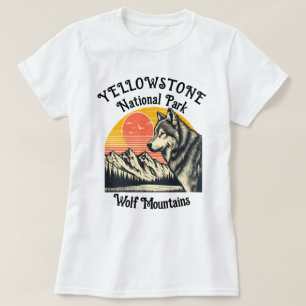 Lone Wolf staat voor Majestic Mountain T-shirt
