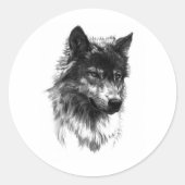 Lone Wolf - Sticker (Voorkant)