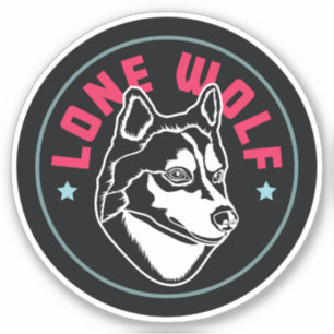 Lone Wolf Sticker