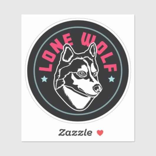 Lone Wolf Sticker (Vel)