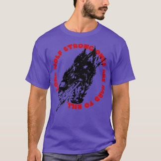 Lone Wolf Strong Ones Weightlift Bodybuilding G T-shirt