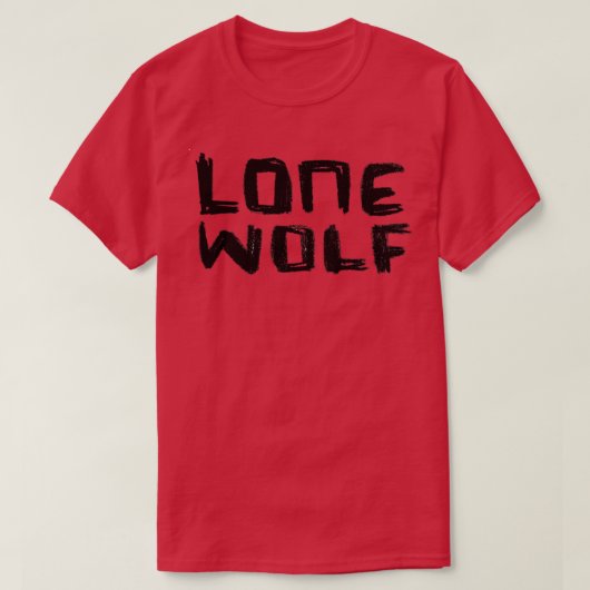 Lone Wolf T-shirt (Design voorkant)