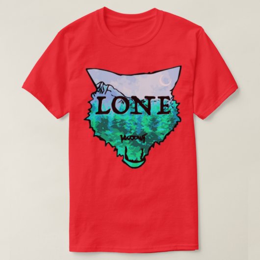 Lone Wolf T-shirt (Design voorkant)