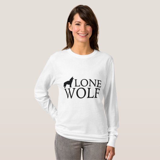 Lone Wolf T-shirt (Voorkant volledig)