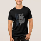 Lone Wolf T-Shirt - Vet ontwerp voor een onafhanke (Voorkant)