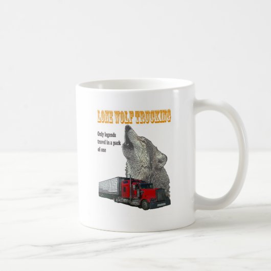 Lone Wolf Trucking Koffiemok (Rechts)