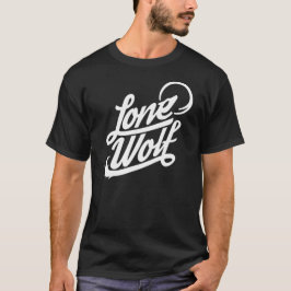 Lone Wolf Typographic T-shirt