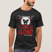 Lone Wolf verkiest alleen te zijn T-shirt (Voorkant)
