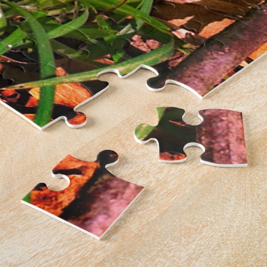 Lone Yellow Morel Legpuzzel (Zijkant)