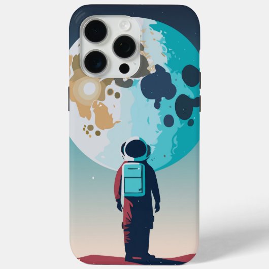 Lonely Astronaut Case-Mate iPhone Case (Achterkant)