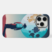Lonely Astronaut iPhone Hoesje (Achterkant horizontaal)