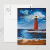 Lonely Beacon-Briefkaart Briefkaart (Voorkant / Achterkant)