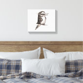 Lonely Bird Canvas Afdruk (Insitu (Slaapkamer))