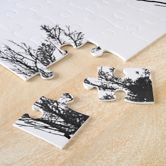 Lonely Bird Legpuzzel (Zijkant)