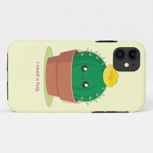Lonely Cactus Case-Mate iPhone Case (Achterkant (horizontaal))