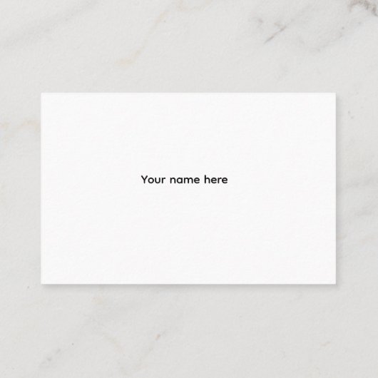 Lonely Cloud  Visitekaartje (Achterkant)