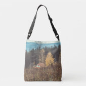 Lonely Cottage Crossbody Tas (Achterkant)