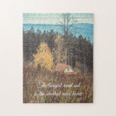 Lonely Cottage Legpuzzel (Verticaal)