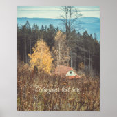 Lonely Cottage Poster (Voorkant)