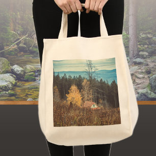 Lonely Cottage Tote Bag