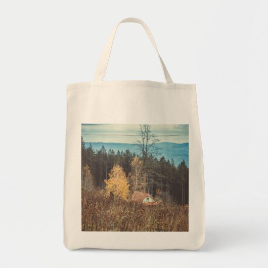 Lonely Cottage Tote Bag (Voorkant)