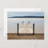 Lonely Dock op Greer's Ferry Lake in Arkansas Briefkaart (Voorkant / Achterkant)