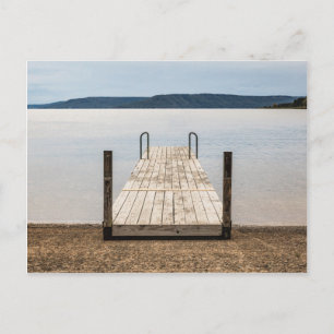 Lonely Dock op Greer's Ferry Lake in Arkansas Briefkaart