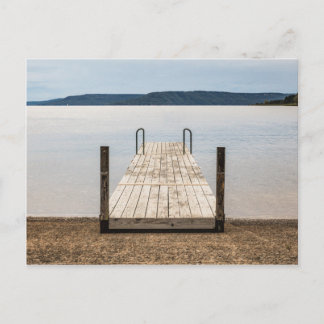 Lonely Dock op Greer's Ferry Lake in Arkansas Briefkaart