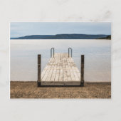 Lonely Dock op Greer's Ferry Lake in Arkansas Briefkaart (Voorkant)