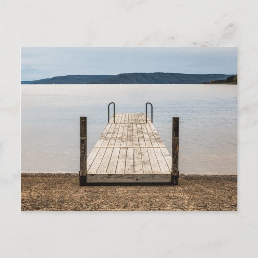 Lonely Dock op Greer's Ferry Lake in Arkansas Briefkaart (Voorkant)