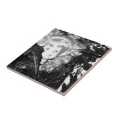 Lonely Doll Head Tegeltje (Zijkant)