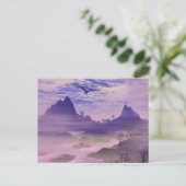 Lonely Eagle Briefkaart (Staand voorkant)