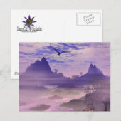 Lonely Eagle Briefkaart (Voorkant / Achterkant)