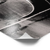 Lonely Guitar Foto Afdruk (Hoek)