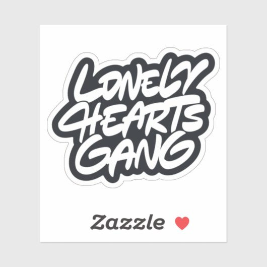 Lonely Hearts Gang Sticker (Vel)