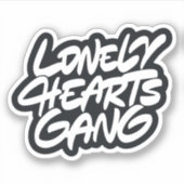 Lonely Hearts Gang Sticker (Voorkant)