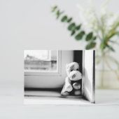 Lonely Hippo  Briefkaart (Staand voorkant)